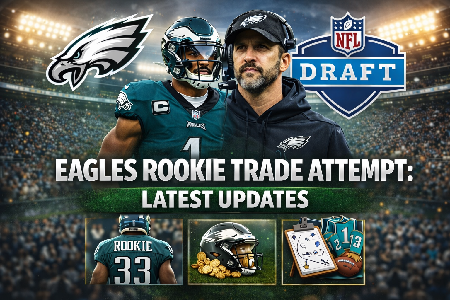 eagles rookie trade attempt